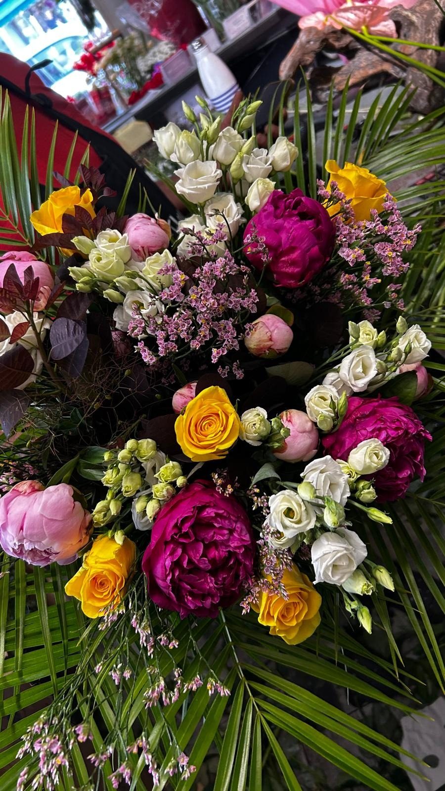 Composition florale Pégomas