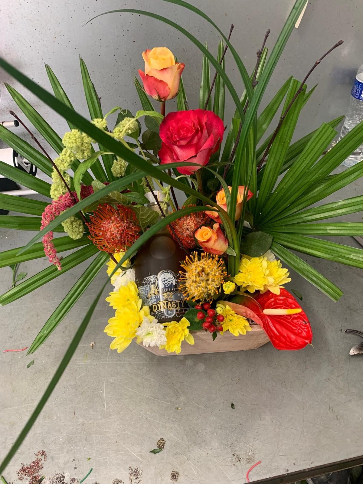 Exceptional arrangement