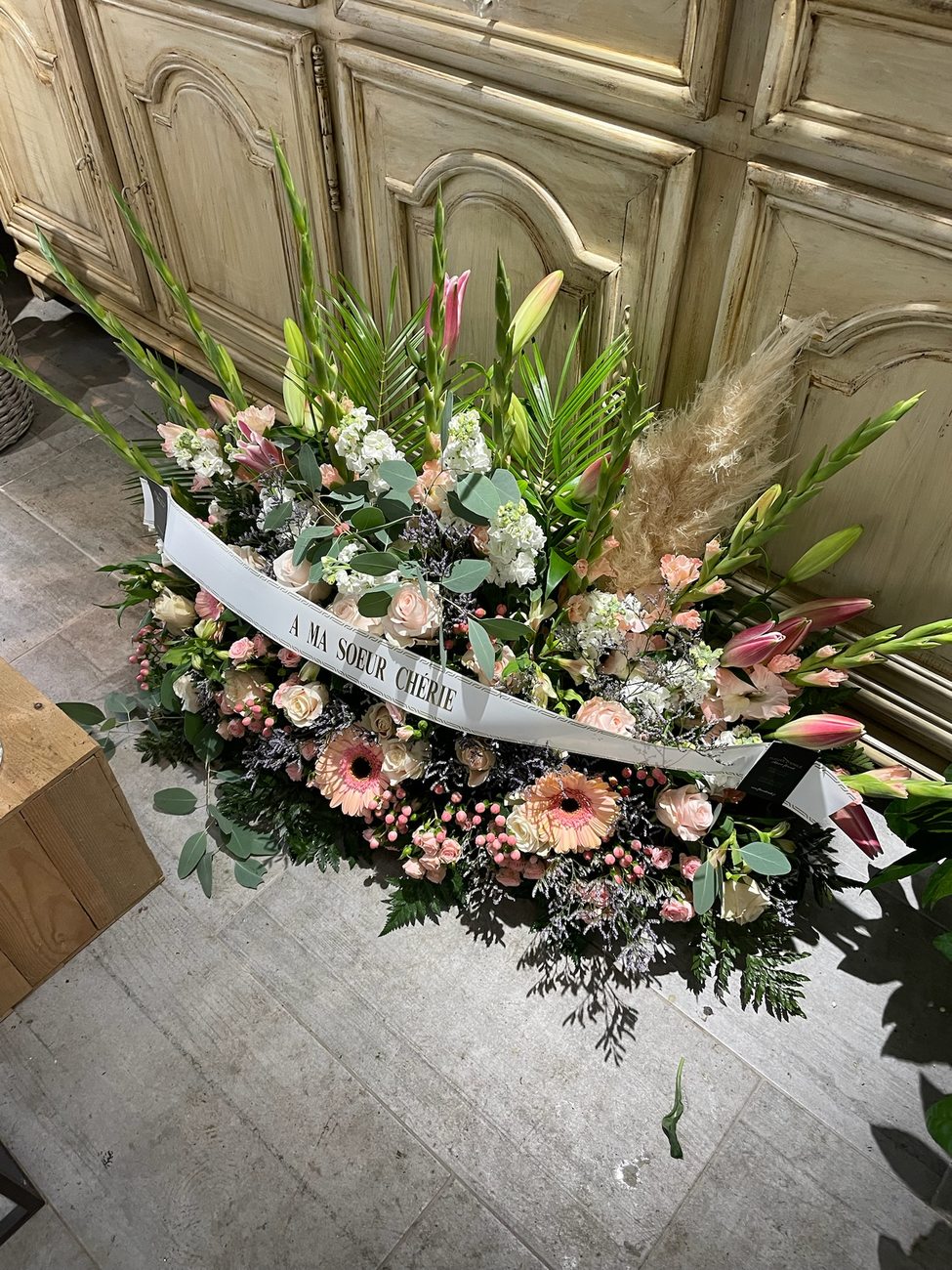 Funeral arrangement Fleurs d'Émile