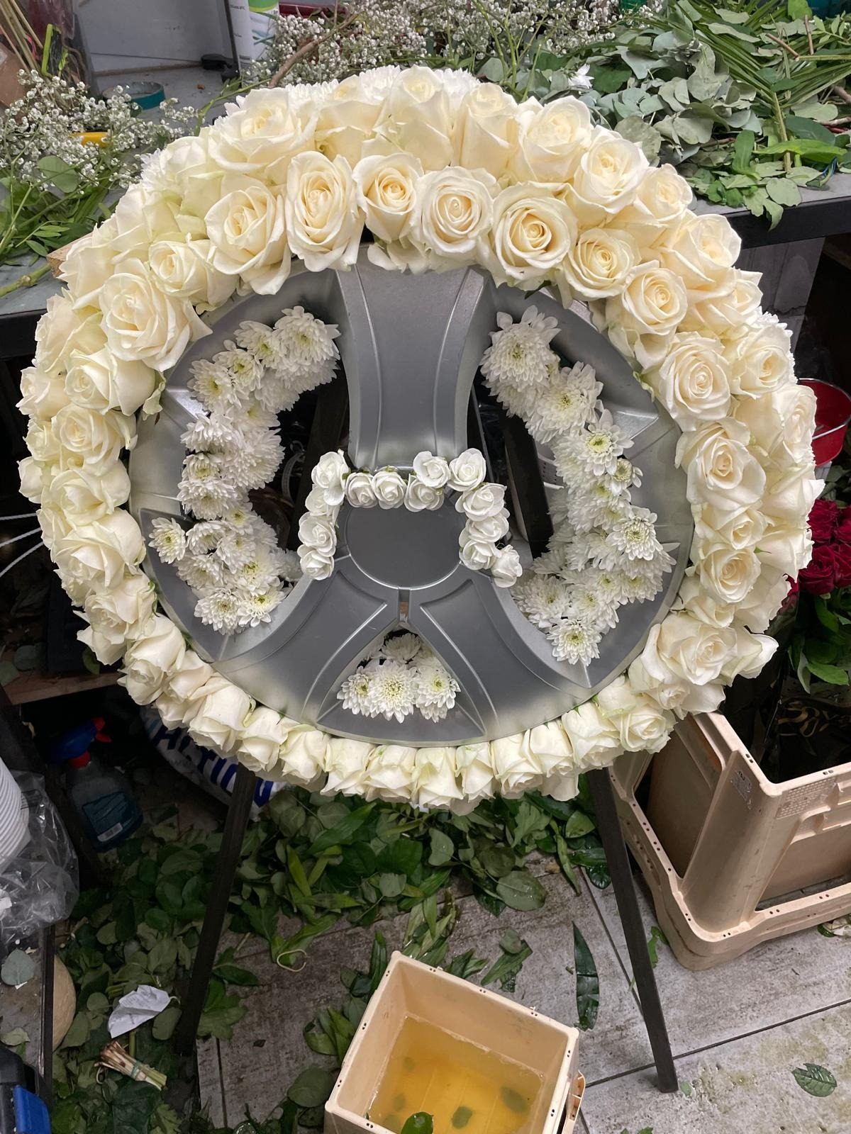 Funeral flowers Mandelieu