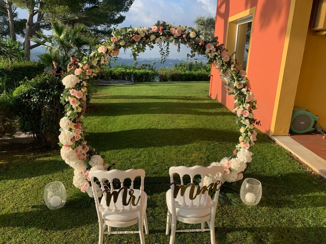 Centre de table mariage